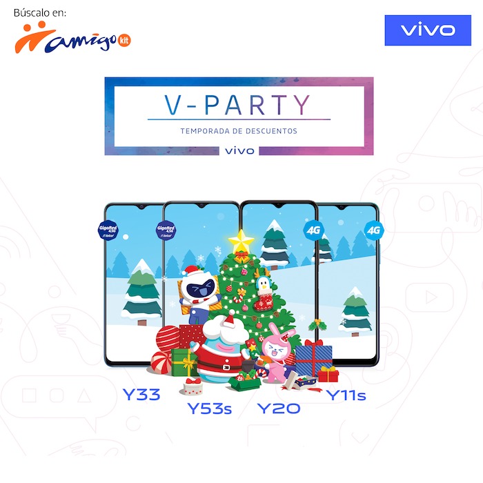 V-Party promociones vivo Y53s.- Blog Hola Telcel