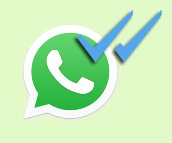 Logo de WhatsApp con dos palomitas, como actualmente funciona la aplicación, pero se cree que una tercera podría integrarse.- Blog HolaTelcel 