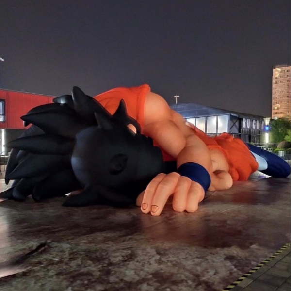 Yamcha, personaje de Dragon Ball tiene una estatua gigante en Shangai China - Blog Hola Telcel