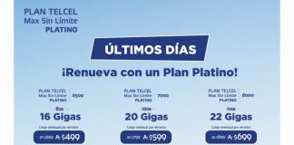 Esta es la oportunidad que estabas esperando para iniciar el año estrenando al renovar tu Plan Platino en Telcel. Vigencia al 12 de enero de 2022.- Blog Hola Telcel