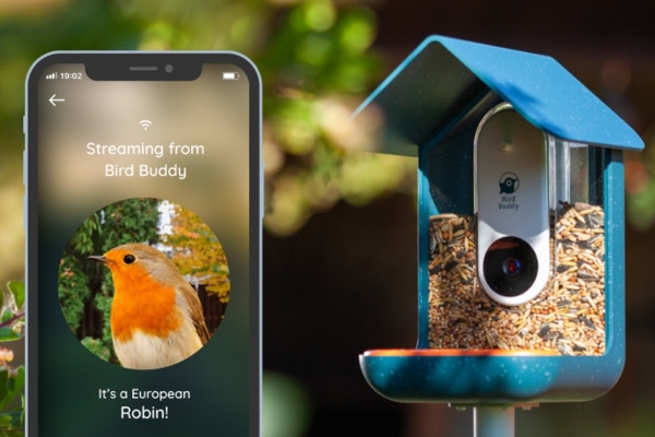 Bird Buddy se puede conectar hasta con tres smartphones diferentes para recibir notificaciones.- Blog Hola Telcel