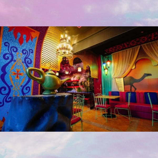 Aladdín de Disney en Doncella Café - Blog Hola Telcel