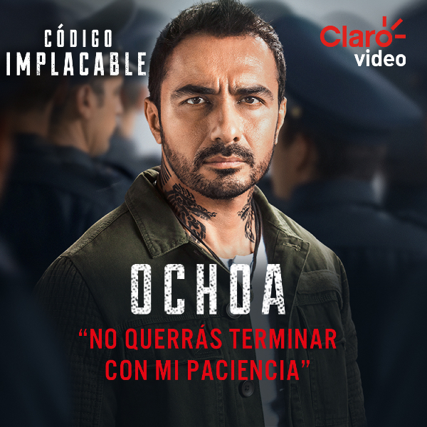 Pascacio López es Ochoa en Código implacable, la serie criminal de Claro video - Blog Hola Telcel 