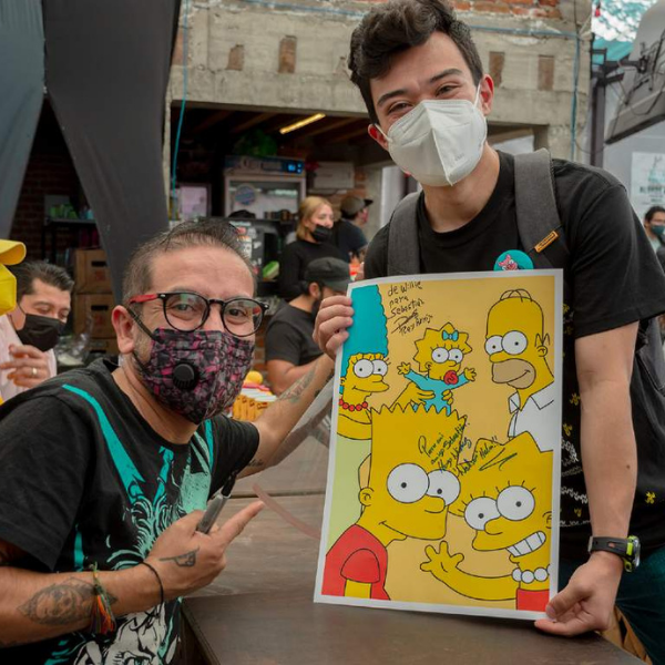 Actores de doblaje mexicanos que participaron en Los Simpson firmarán autógrafos en el festival de Los Simpson de San Valentín.-Blog Hola Telcel
