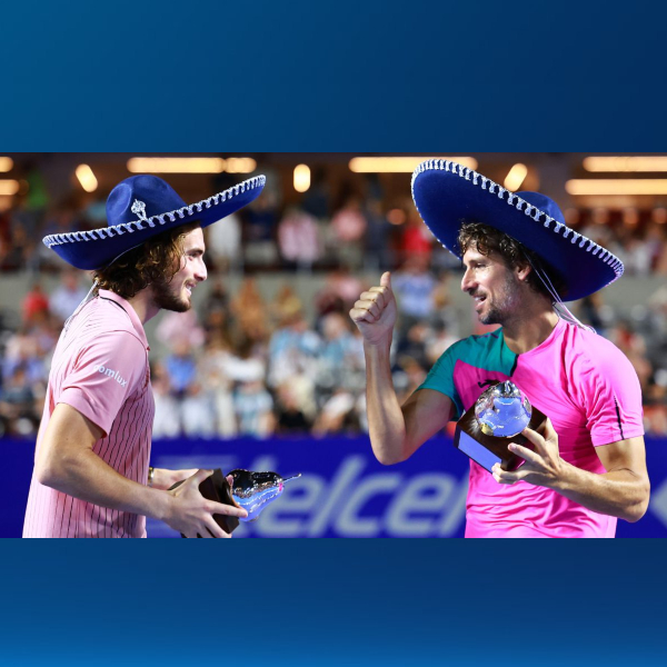 Los tenistas Stefanos Tsitsipas y Feliciano López Acapulco ganan el título de dobles - Blog Hola Telcel