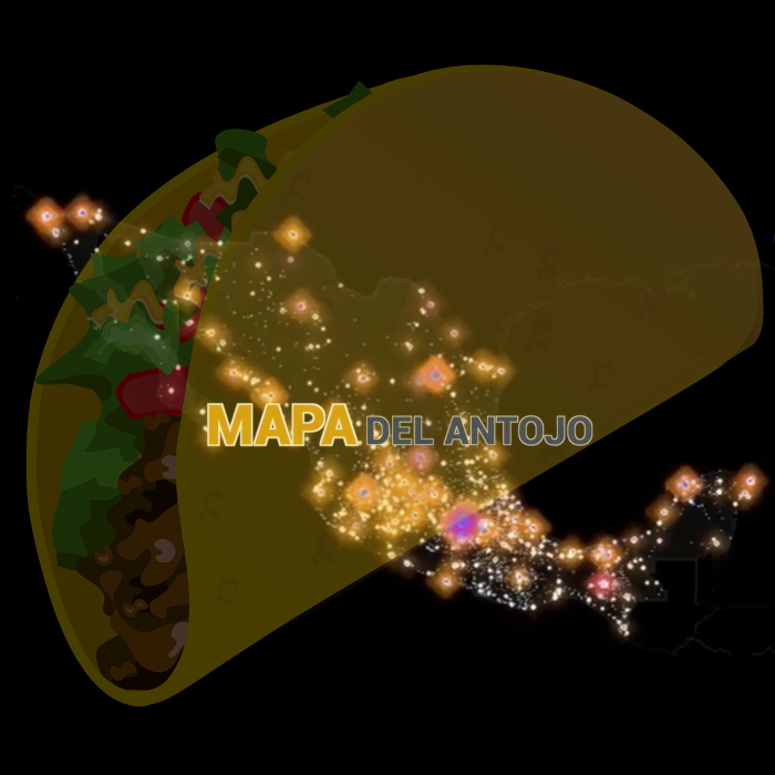 Mapa del Universo del Taco localiza todas las taquerías de México - Blog Hola Telcel
