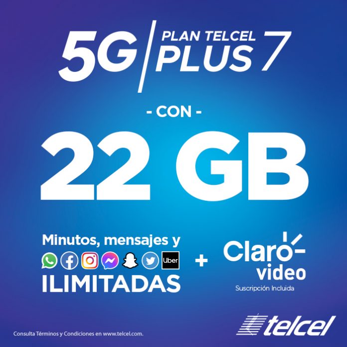 Contrata el Plan Telcel Plus 5G 7 Mixto - Blog Hola Telcel
