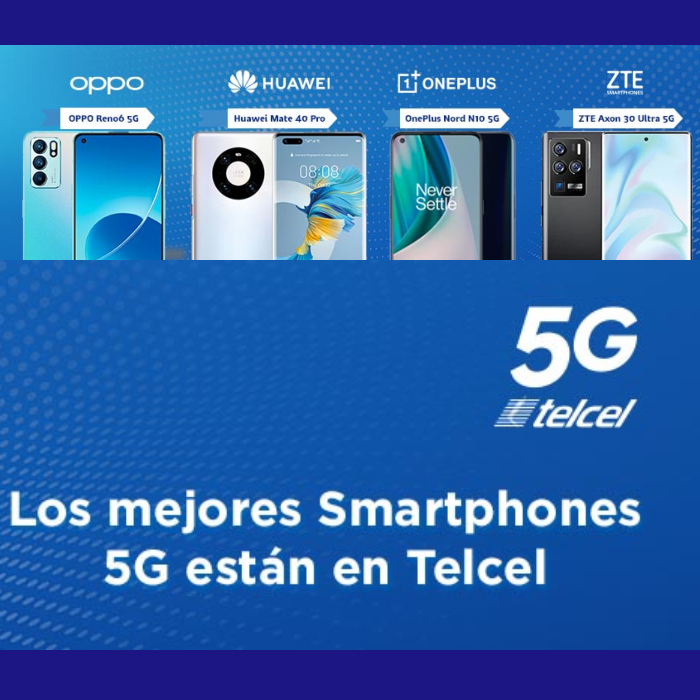 Smartphones OPPO con 5G en Telcel - Blog Hola Telcel