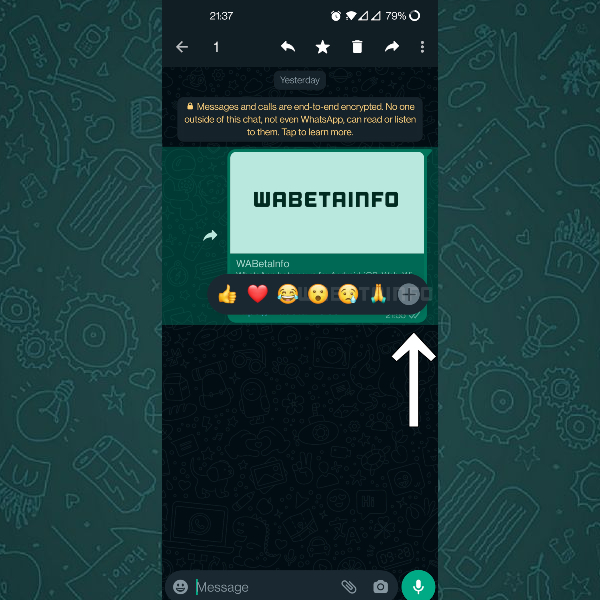 WhatsApp está trabajando en dejarte reaccionar a los mensajes con más emojis de los 6 iniciales - Blog Hola Telcel