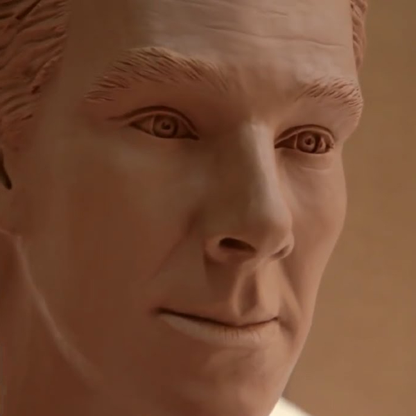 Para promocionar la serie Sherlock Holmes, el canal UKTV hizo una estatua de chocolate de Benedict Cumberbatch - Blog Hola Telcel 