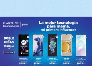 Plan Max Sin Límite 5000 Telcel smartphones Día de las Madres - Blog Hola Telcel
