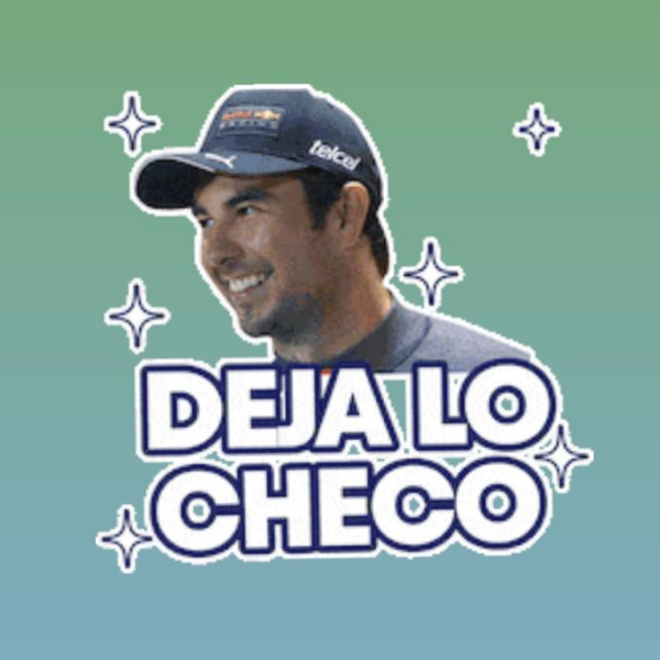 Sé el primero en descargar los stickers de Checo Pérez.-Blog Hola Telcel