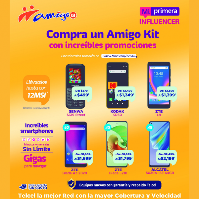 Celebra a mamá con Telcel obsequiándole un equipo Amigo Kit.-Blog Hola Telcel