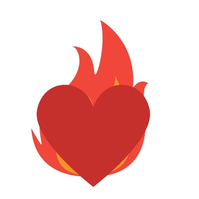 el emoji del corazón en llamas tiene tres significados radicalmente opuestos elige el que prefieras.- Blog Hola Telcel
