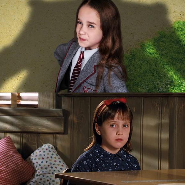 Ambas versiones del personaje de Matilda en comparación.-Blog Hola Telcel