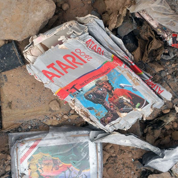 Los cartuchos de Atari enterrados en el desierto de Alamogordo.-Blog Hola Telcel