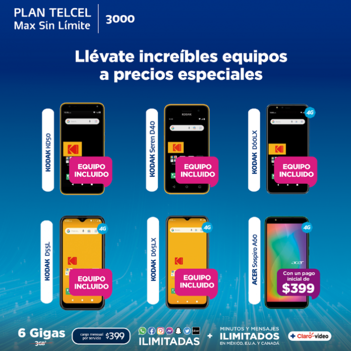 Llévate uno de los mejores planes sin límite de Telcel.- Blog Hola Telcel