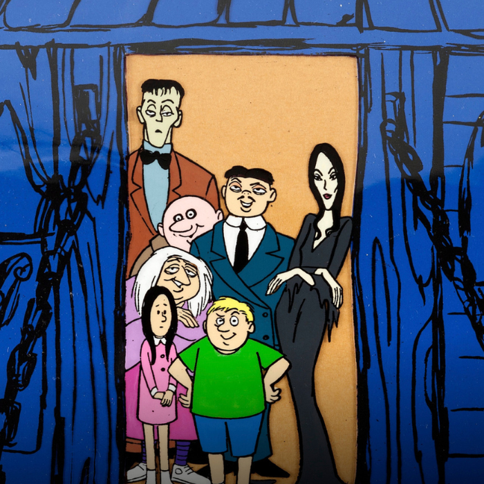 La caricatura de la familia Addams era idéntica a la de su creador.- Blog Hola Telcel