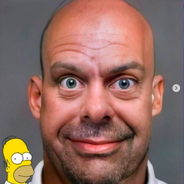 Así se vería Homero Simpson en la vida real.-Blog Hola Telcel