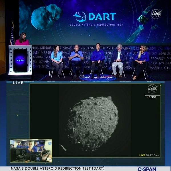 Un asteroide desviado a causa de la mision Dart.-Blog Hola Telcel