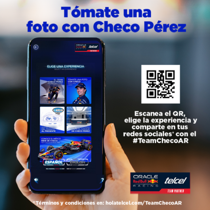 Checo Pérez ahora podrá tomarse una foto contigo gracias a la Red 5G de Telcel.- Blog Hola Telcel