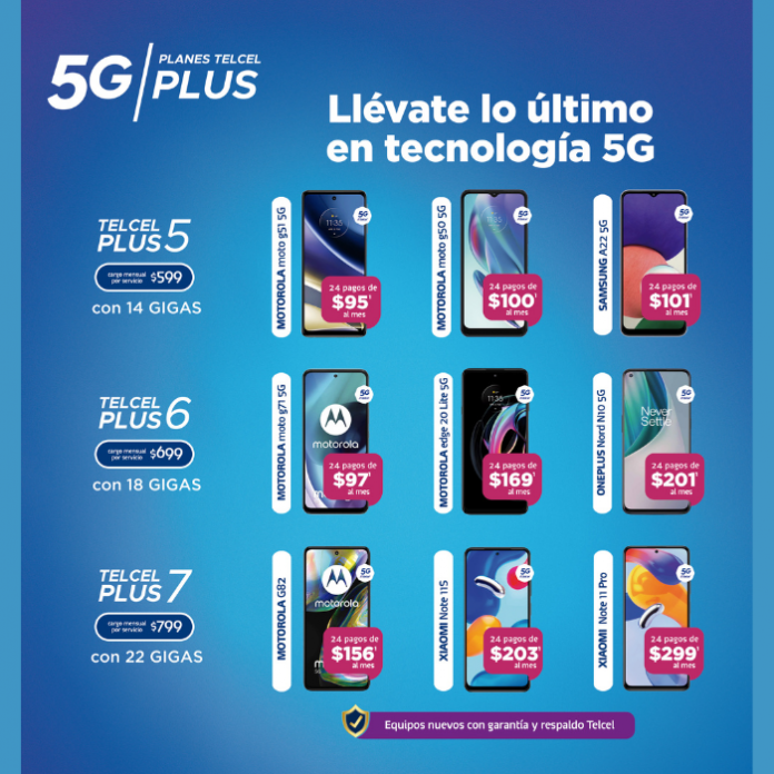 Los planes Telcel Plus 5G son los mejores para disfrutar el mes de octubre.- Blog Hola Telcel