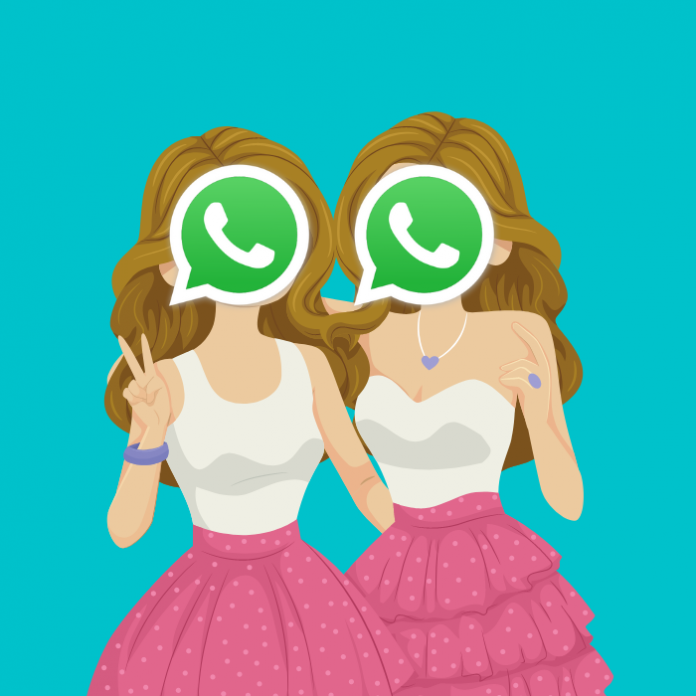 mujer se envía mensajes a ella misma traves de WhatsApp.- Blog Hola Telcel