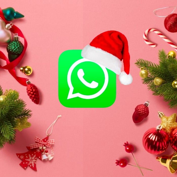 WhatsApp: así puedes ponerle un gorro navideño al ícono de la app