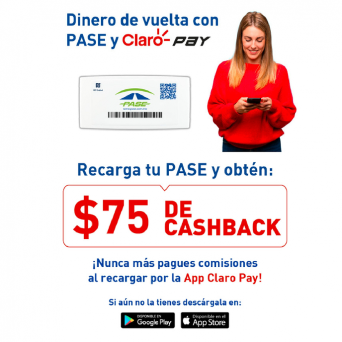 Obtén dinero de vuelta cuando recargues tu TAG PASE con Claro Pay.-Blog Hola Telcel