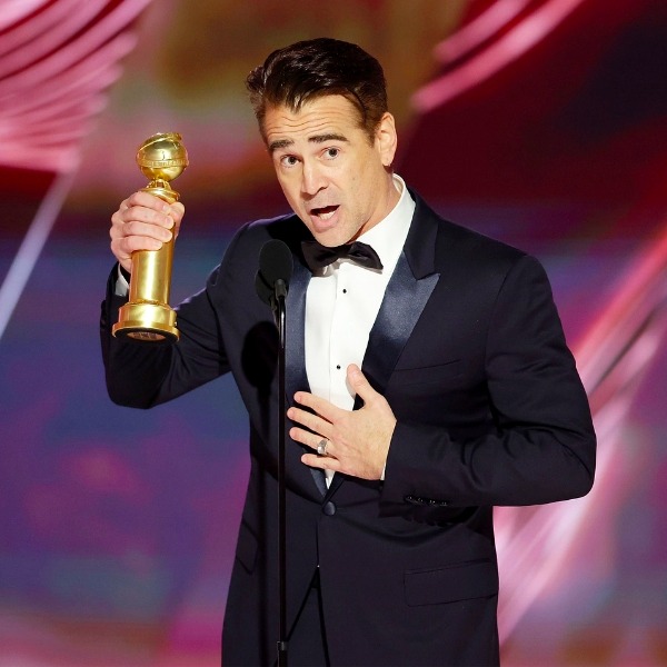 Colin Farrell, uno de los ganadores en los Globos de Oro 2023.-Blog Hola Telcel