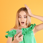 La forma en que agarras tu celular