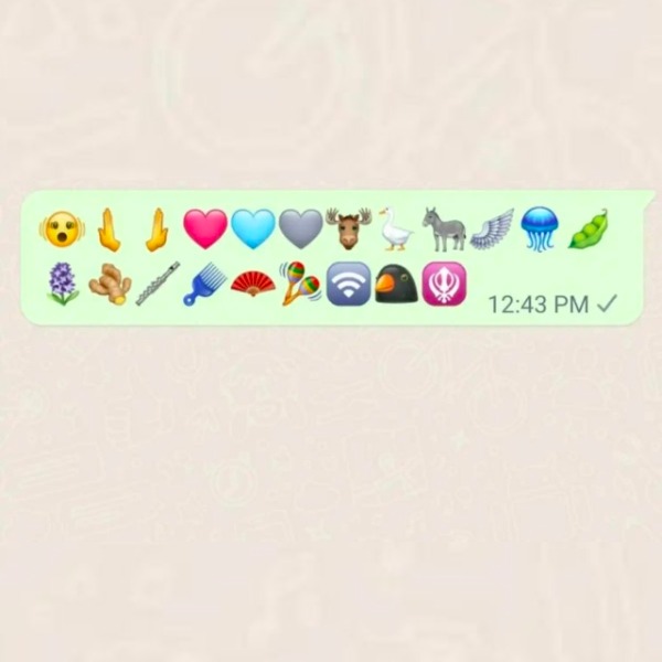 Así son los 21 emojis nuevos que verás pronto en la app de WhatsApp.-Blog Hola Telcel