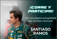 Participa para ganar una playera autografiada del piloto Santiago Ramos.- Blog Hola Telcel