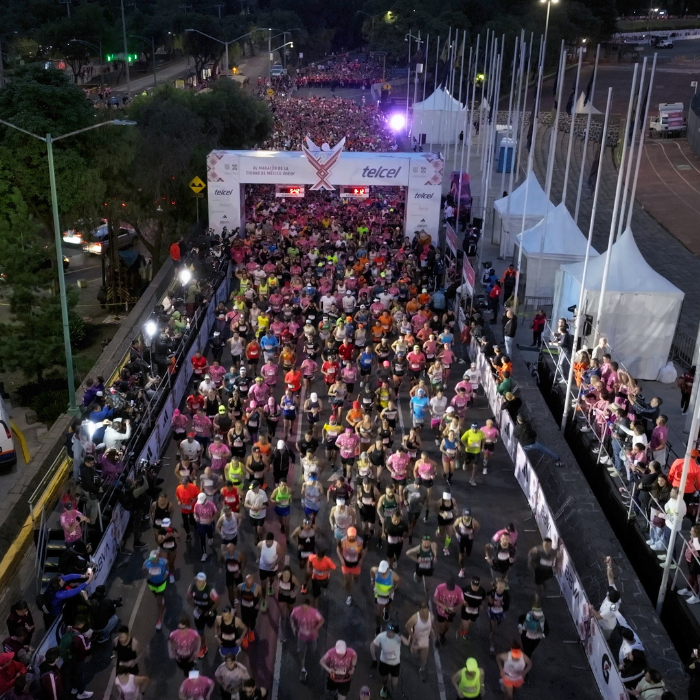sé uno de los miles de corredores del Maratón CDMX Telcel 2024.- Blog Hola Telcel