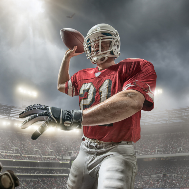 jugador de futbol americano Conoce todo sobre el superdomingo 2024.- Blog Hola Telcel