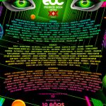 Cartel Oficial EDC México 2024.