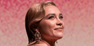 Florence Pugh en una alfombra roja, protagonista de Thunderbolts.- Blog Hola Telcel.