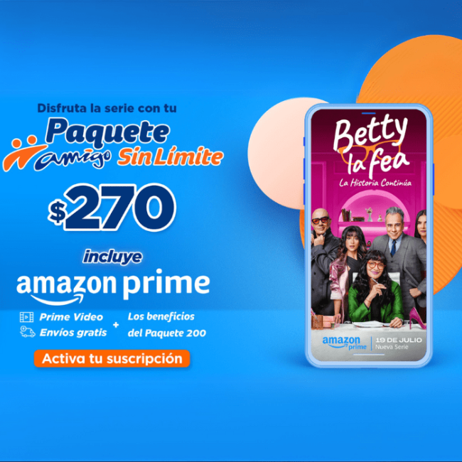 Tu Paquete Amigo Sin Límite 270 te lleva a disfrutar de 'Betty, la fea: la historia continúa'.- Blog Hola Telcel