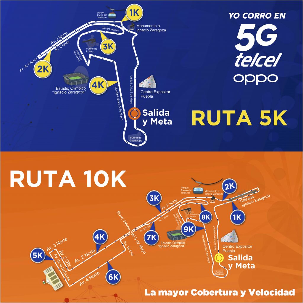 Conoce las rutas de 5G Telcel OPPO 2024.- Blog Hola Telcel 