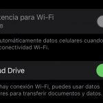 Captura de pantalla iPhone