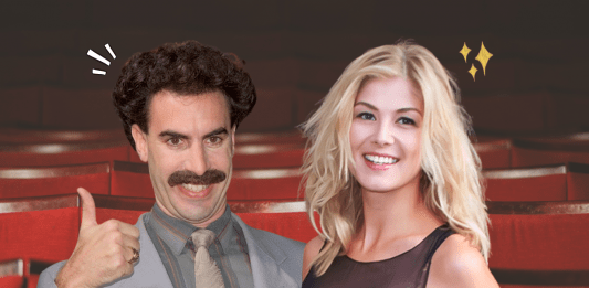 Sacha Baron Cohen y Rosamund Pike juntos en una nueva comedia.- Blog Hola Telcel