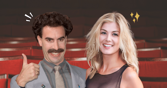 Sacha Baron Cohen y Rosamund Pike juntos en una nueva comedia.- Blog Hola Telcel