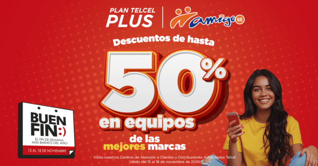 Buen Fin-19 Este Buen Fin aprovecha hasta 50% de descuento en equipos.- Blog Hola Telcel