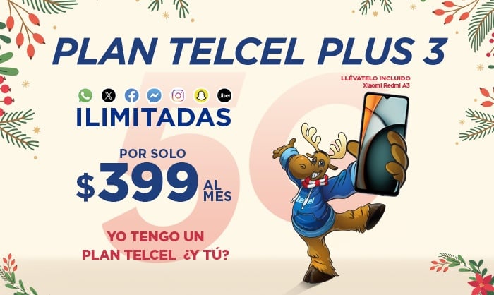 Plan Telcel Plus 3.- Blog Hola Telcel