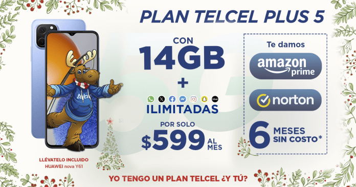 Conoce cómo puedes tener una navidad increíble con el Plan Telcel Plus 5.- Blog Hola Telcel