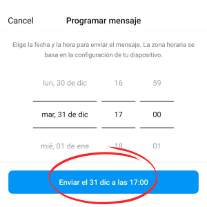 Programa mensajes directos en Instagram.- Blog Hola Telcel