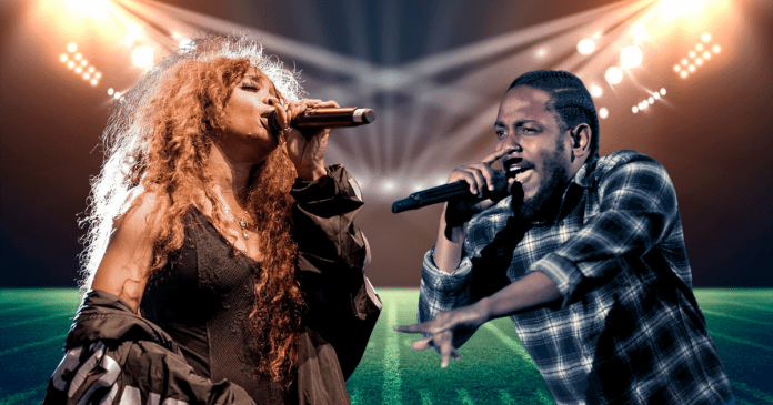 Kendrick Lamar y SZA Kendrick Lamar y SZA juntos en el Super Bowl 2025.- Blog Hola Telcel