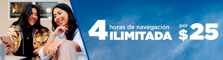 4 horas de navegación ilimitada.- Blog Hola Telcel 