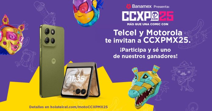 Conoce cómo puedes asistir al CCXP 2025 con Telcel y Motorola.- Blog Hola Telcel