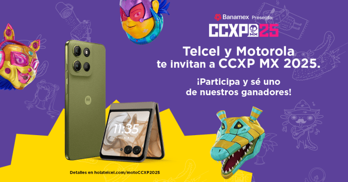 Conoce cómo puedes asistir al CCXP 2025 con Telcel y Motorola.- Blog Hola Telcel